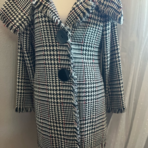 Super Cool Vintage , 60s Vibe Women's Wool Jacket , Jumbo buttons ! (BIN2) - Picture 2 of 15